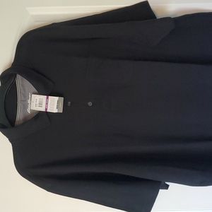 Eddie Bauer Black Polo XXXL s/s